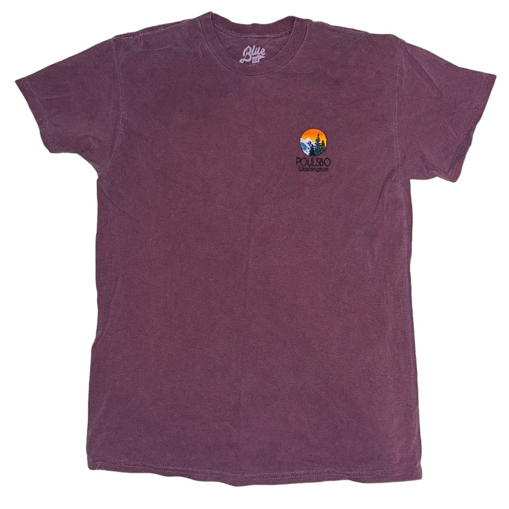 Poulsbo Washington Granola Aesthetic 100% Cotton Tee